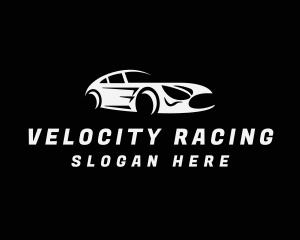 Sports Car Race Vehicle logo design