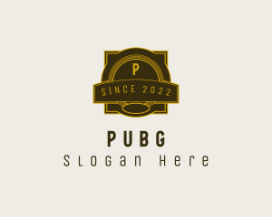 Luxury Restaurant Bar Logo