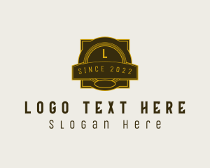 Luxury Restaurant Bar logo design