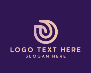 Gradient - Generic Business Letter O logo design