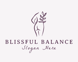 Nude Sexy Woman  logo design