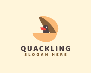 Duckling - Duckling Egg Toy logo design