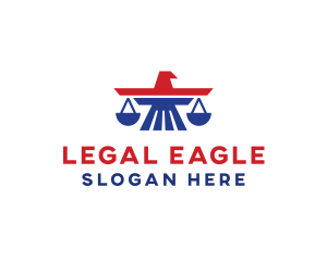 Lawmaker - American Eagle Law logo design