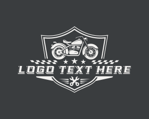 Motorcycle Gang - Motorcycle Racing Rider logo design