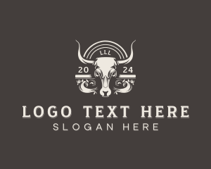 Tavern - Texas Bull Tavern logo design