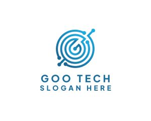 Tech Labyrinth Letter G logo design