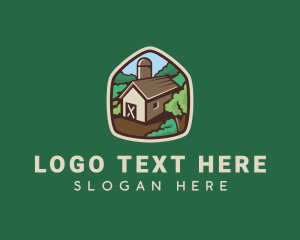 Barn - Countryside Nature Barn logo design