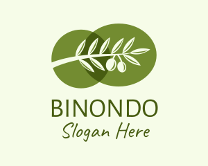 Farmer - Natural Olive Branch logo design