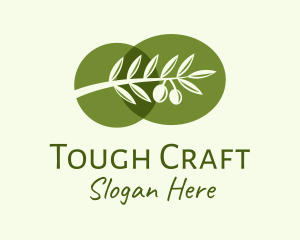 Natural Olive Branch  logo design