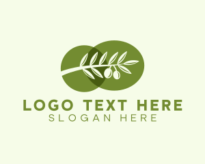 Nature - Natural Olive Branch logo design