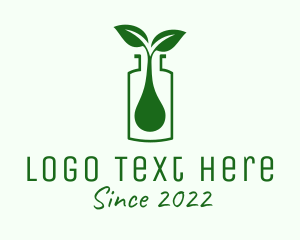 Oil Extract - Organic Essential Oil Extract logo design