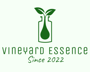 Organic Essential Oil Extract  logo design