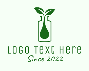 Scented Oil - Organic Essential Oil Extract logo design