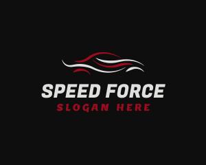 Automotive Fast Car Racing Logo