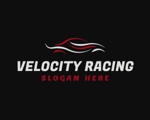 Automotive Fast Car Racing logo design