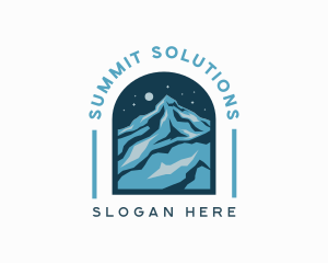 Starry Mountain Summit logo design