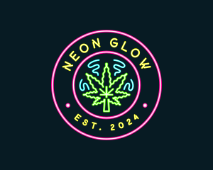 Neon - Marijuana Neon Cannabis logo design