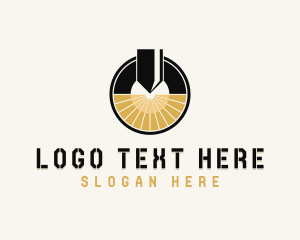 Technician - CNC Laser Cutter Technician logo design