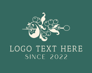 Engagement - Jewel Pin Luxury Accessory logo design