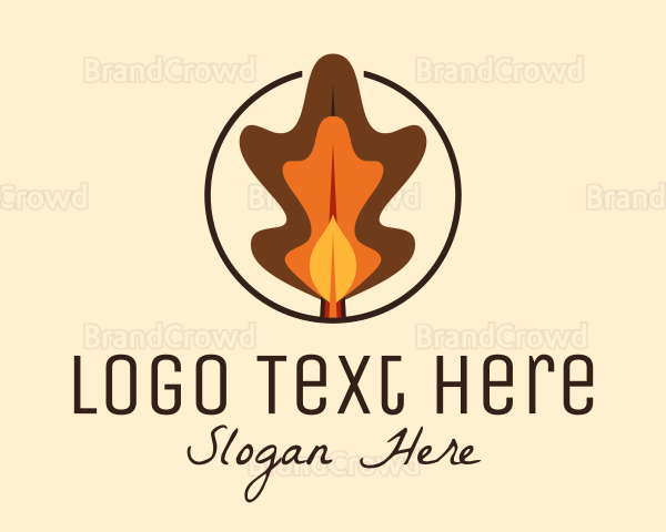 Autumn Leaves Decor Logo