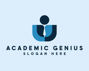 Professor - Professional Work Businessman logo design