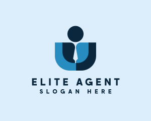 Agent - Professional Work Businessman logo design