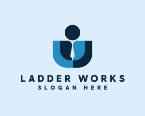 Professional Work Businessman  logo design