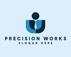 Professional Work Businessman  logo design