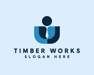 Professional Work Businessman  logo design