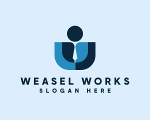 Professional Work Businessman  logo design