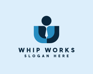 Professional Work Businessman  logo design