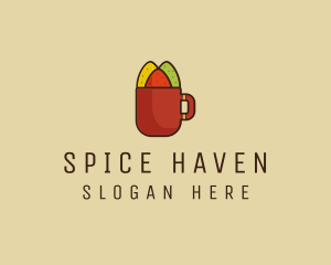 Spices - Natural Flavor Spices logo design