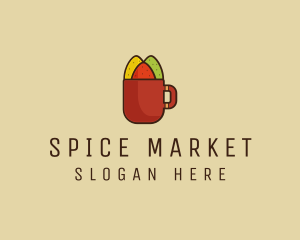 Natural Flavor Spices logo design