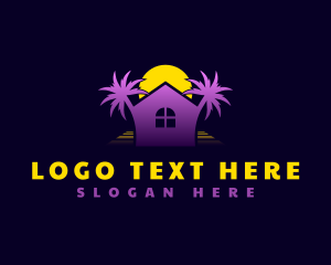 Palm Tree - Palm Tree House logo design