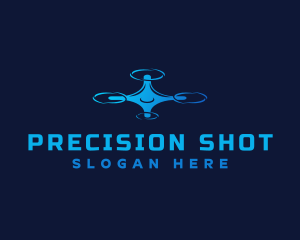 Floating Drone Device logo design