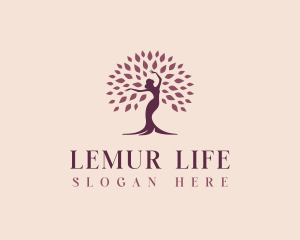 Beauty Woman Tree logo design