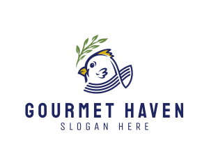 Chicken Herb Restaurant logo design