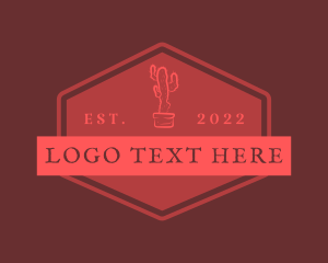 Mexican - Western Desert Cactus logo design