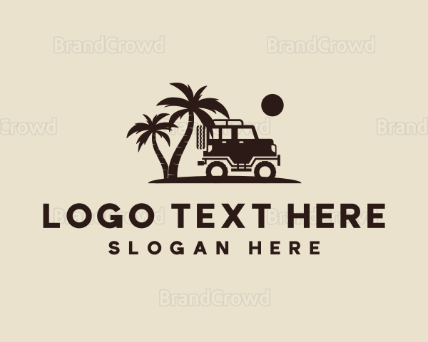 Vehicle Jeep Travel Logo