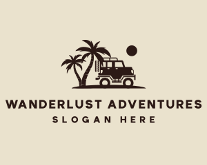 Travel - Vehicle Jeep Travel logo design