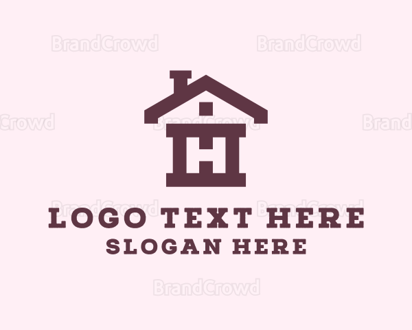 Residential Roof Letter H Logo