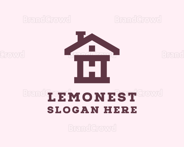 Residential Roof Letter H Logo