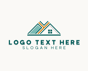 Roof Realty Property logo design