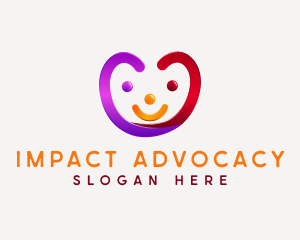 Advocacy - Heart Family Love logo design