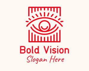 Red Optical Clinic logo design