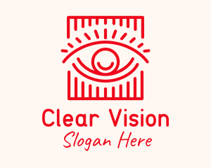 Optical - Red Optical Clinic logo design