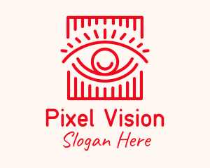 Red Optical Clinic logo design