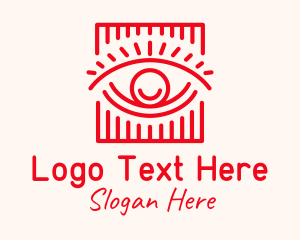 Surveillance - Red Optical Clinic logo design