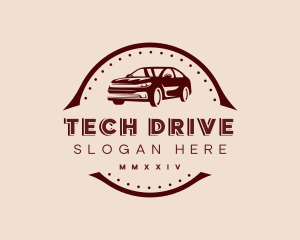 Car Garage Driving logo design