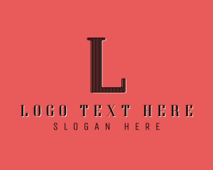 Barber - Stylish Brand Letter L logo design